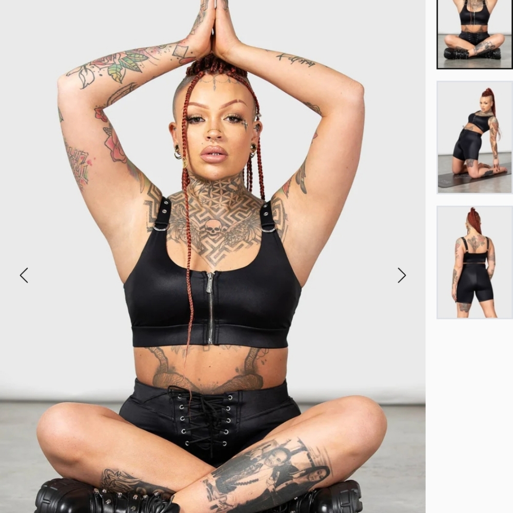 Killstar Rocker Sports Bra